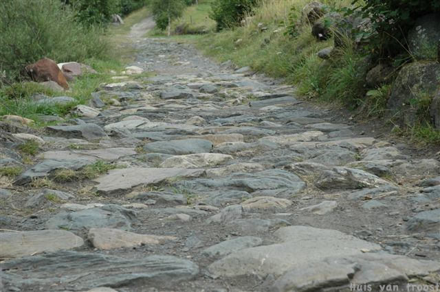Foto - Weg met stenen